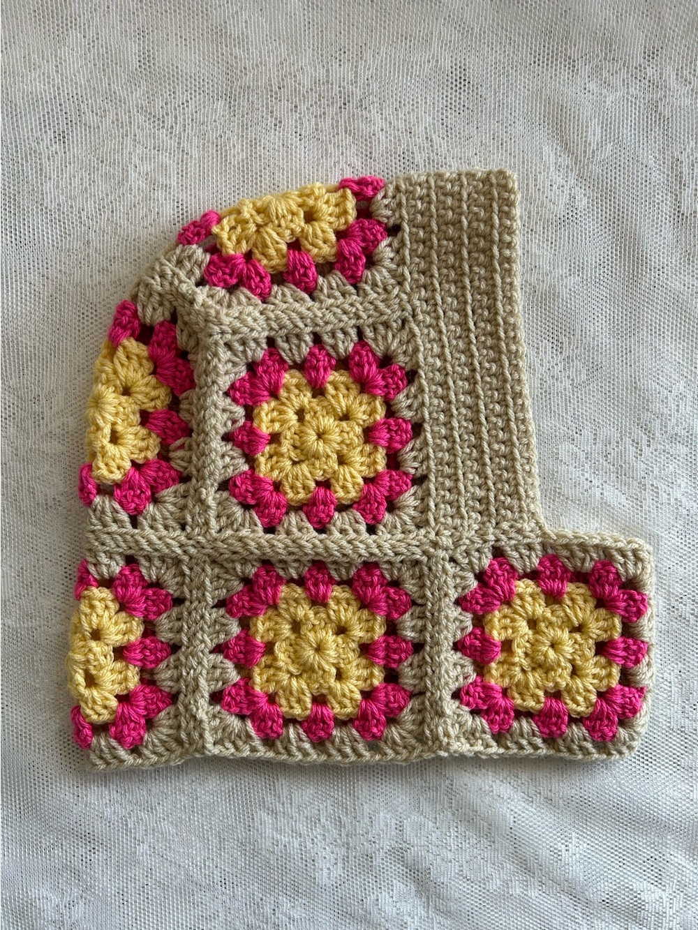 Granny Square Crochet Balaclava